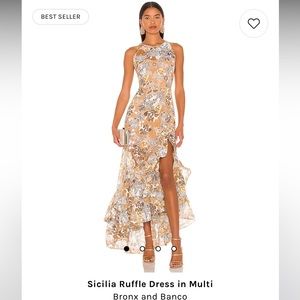 Bronx and banco sicilia ruffle dress